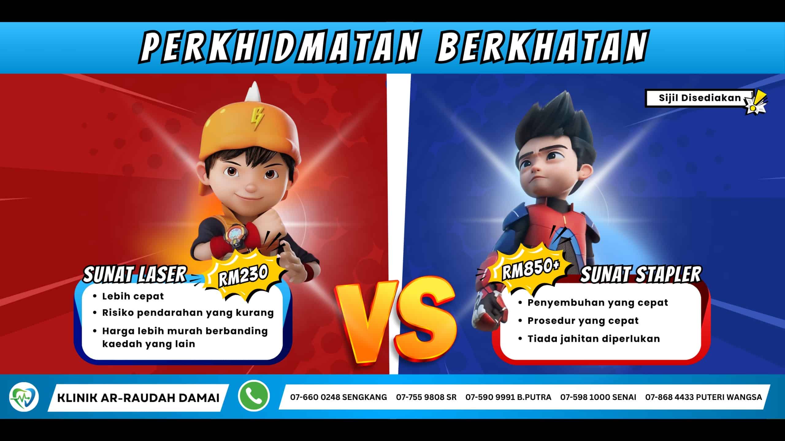 perkhidmatan berkhatan